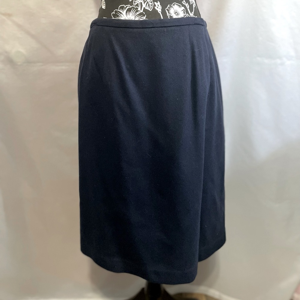 Wool Pencil Skirt